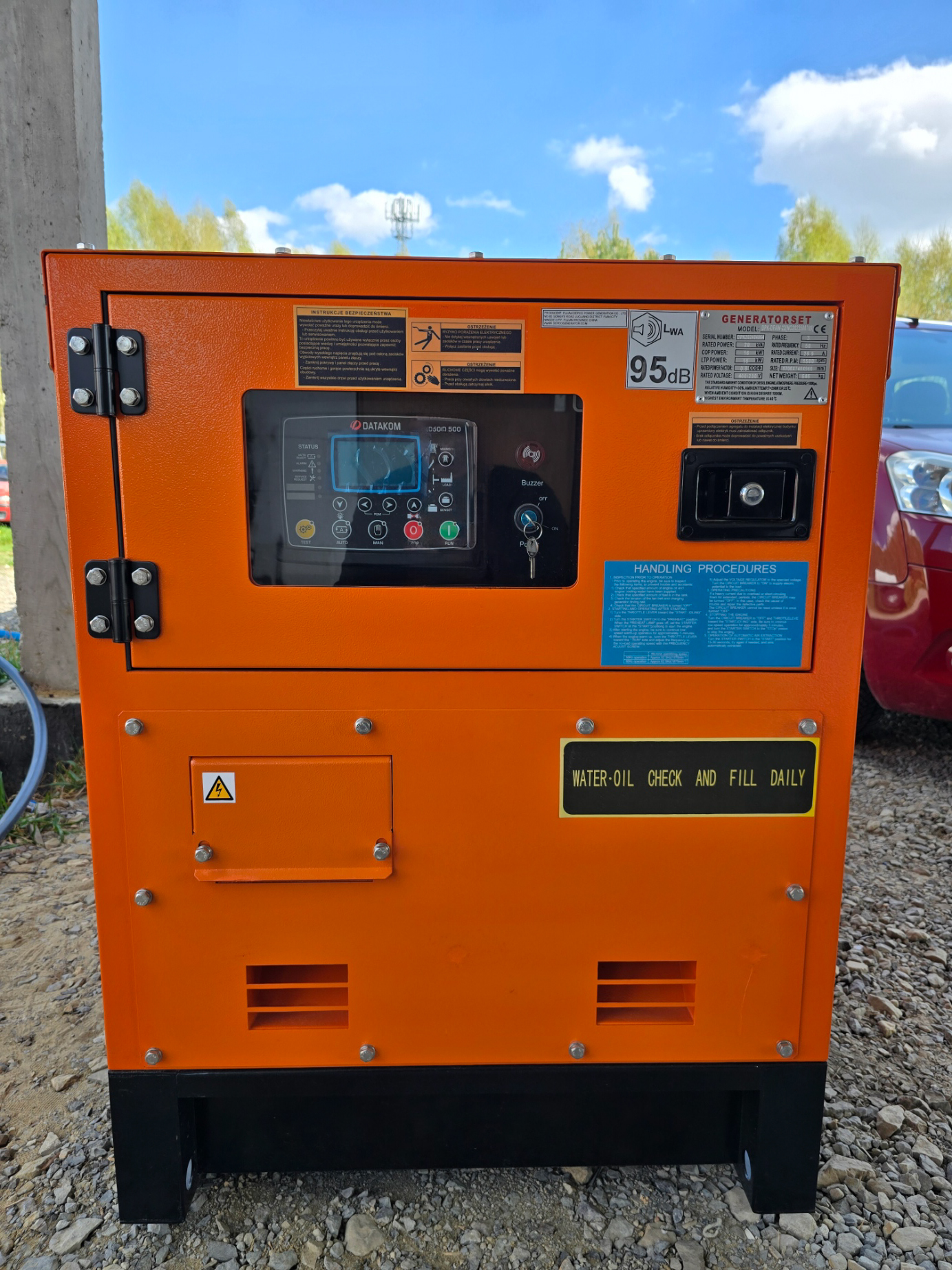 Agregat generator prądotwórczy trójfazowy 22kVA, 18kW - obrazek 3