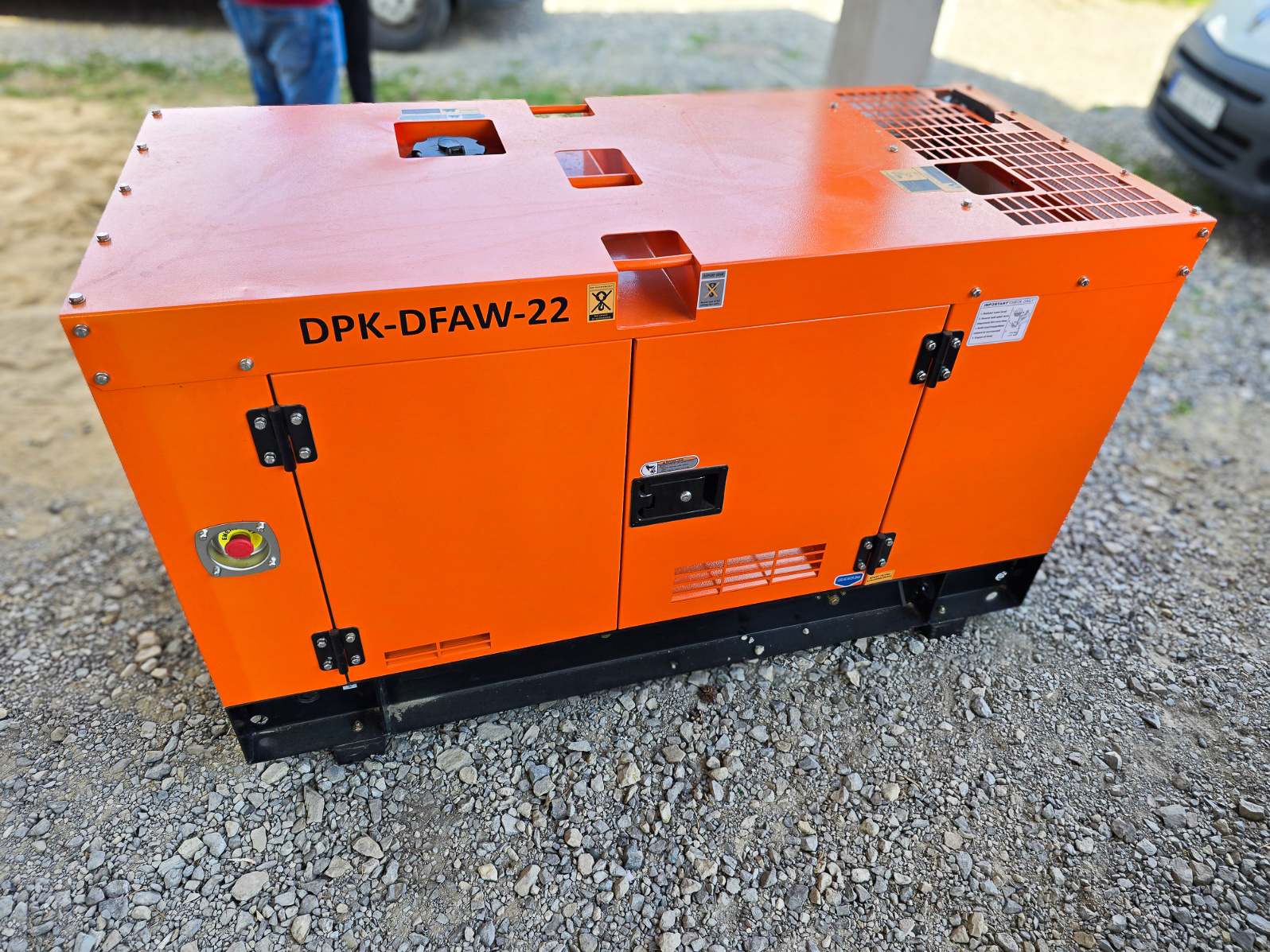 Agregat generator prądotwórczy trójfazowy 22kVA, 18kW